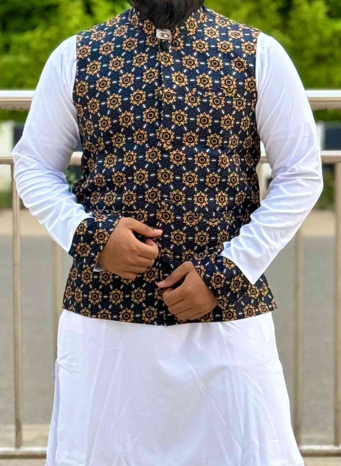 Premium Print Koti~Panjabi Set 2