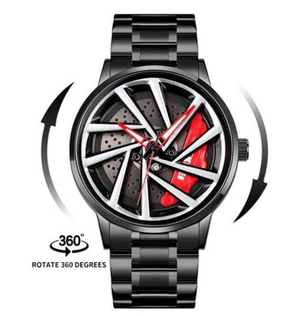 Kaleidoscope Sharingan Rotary Dial Watch 3D