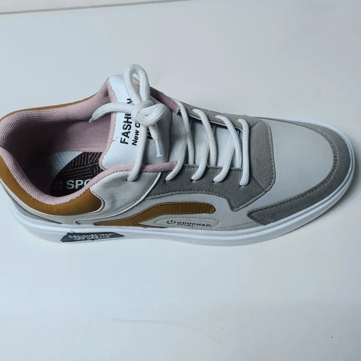 Trendy -Stylish High Neck Lace Up Sneakers Shoes For Men 4