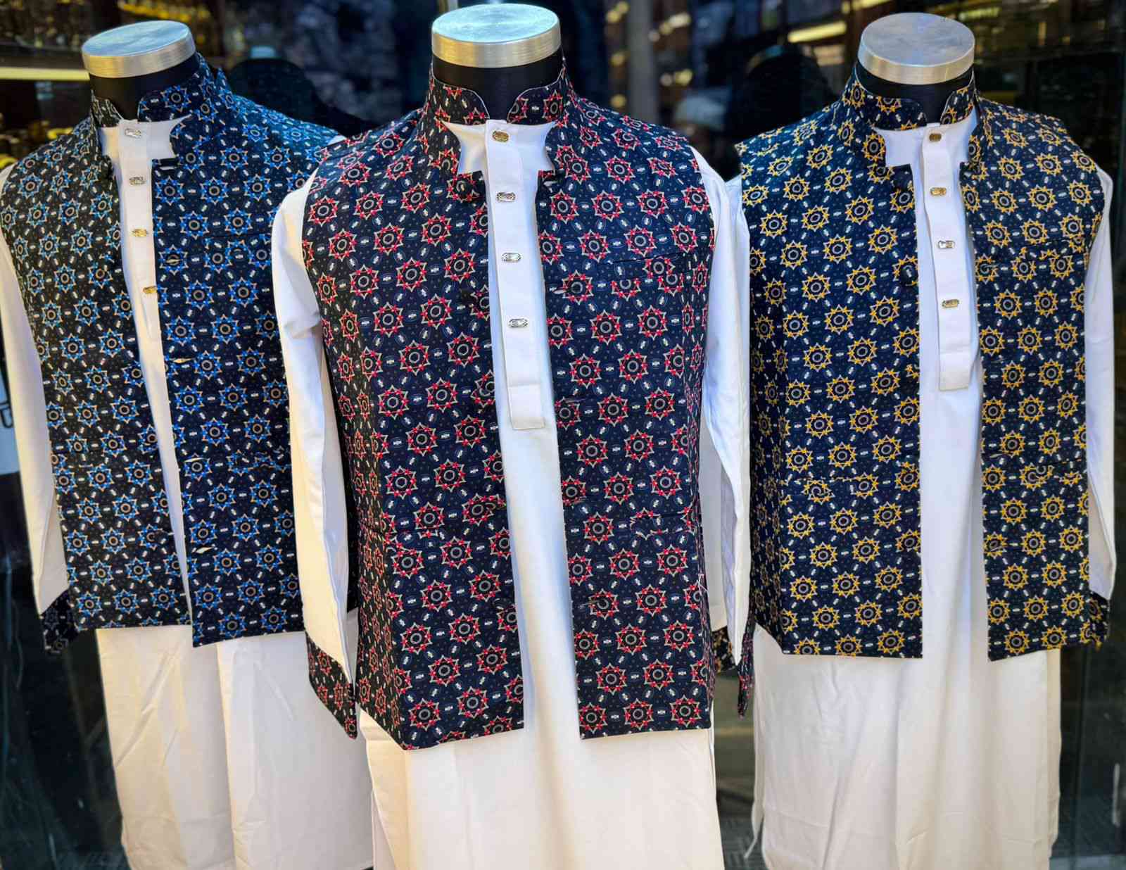 Premium Print Koti~Panjabi Set 4