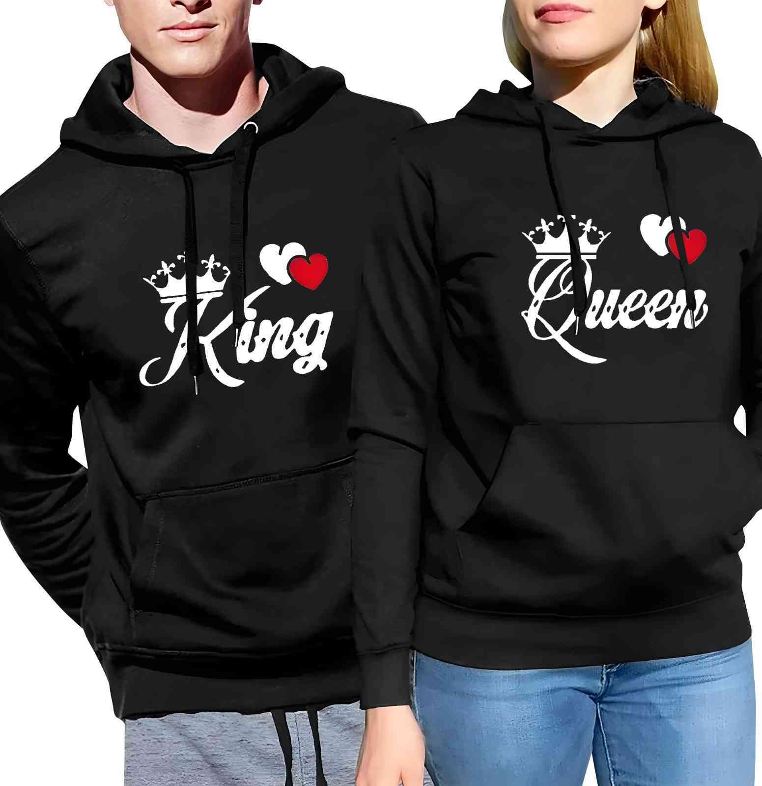 Comfortable Winter Couple Hoodie 4