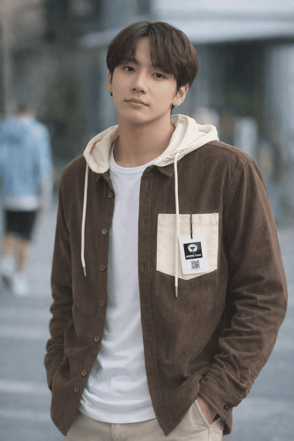 Urban Cord Hoodie Shirt – Modern Style with Everyday Comfort 1