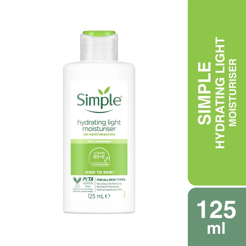 Simple Replenishing Rich Moisturiser – 12H Hydration (125ml) 1