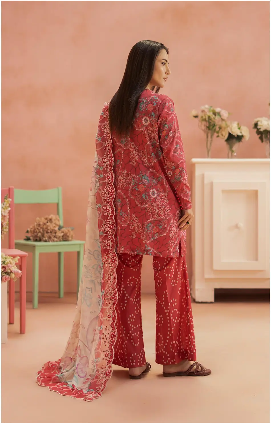 Pakistani Ziva by Gull Jee Premium Digital Printed Embroidered Three Piece 3