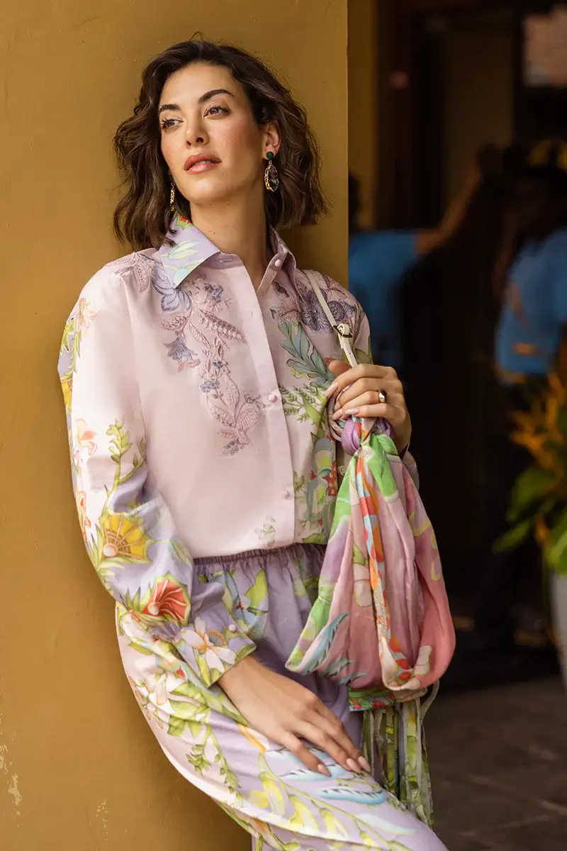 La Dolce by Mushq Hemline Unstitched Lawn- Valeria 1