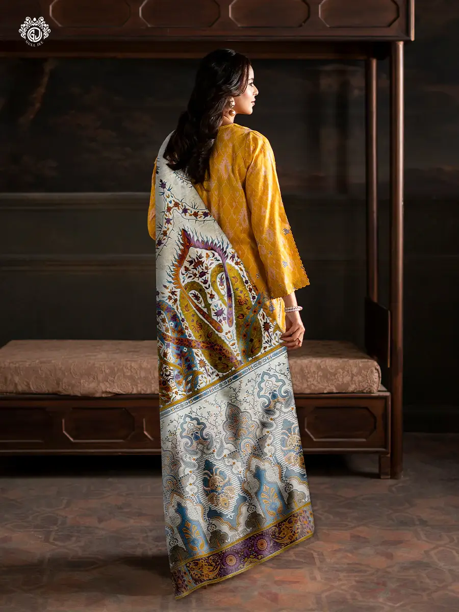 Pakistani Sorrel by Gull Jee Premium Digital Printed Embroidered Unstitched Three Piece Suit 2