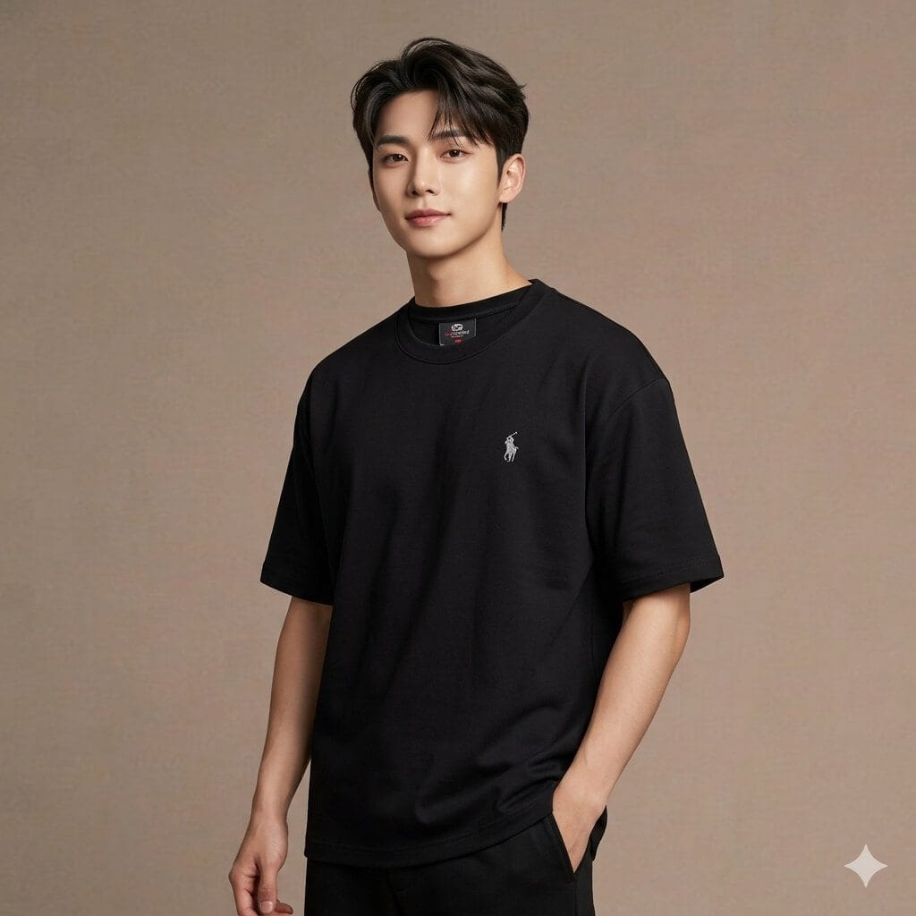 Men’s Premium White T-Shirt Modern Minimal Style & All-Day Comfort 1