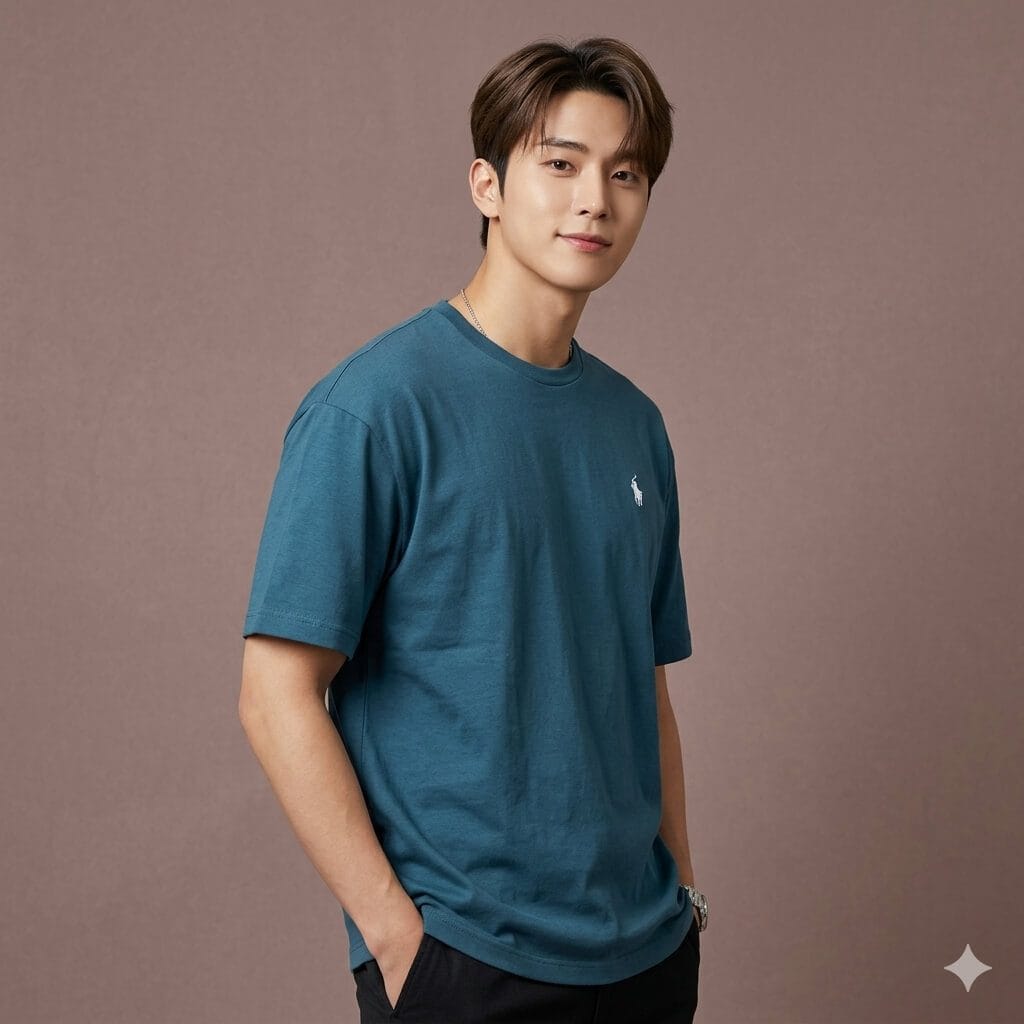 Luxury White T-Shirt for Men Premium Cotton Minimal Essential 2