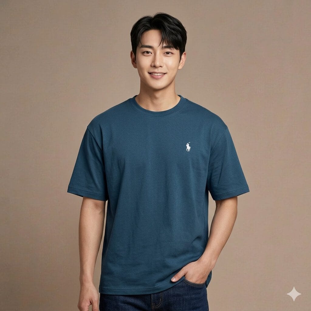 Luxury White T-Shirt for Men Premium Cotton Minimal Essential 3