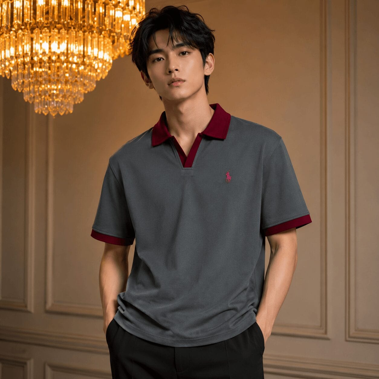 Inspire Premium Contrast Collar Polo T-Shirt - Urban Edition