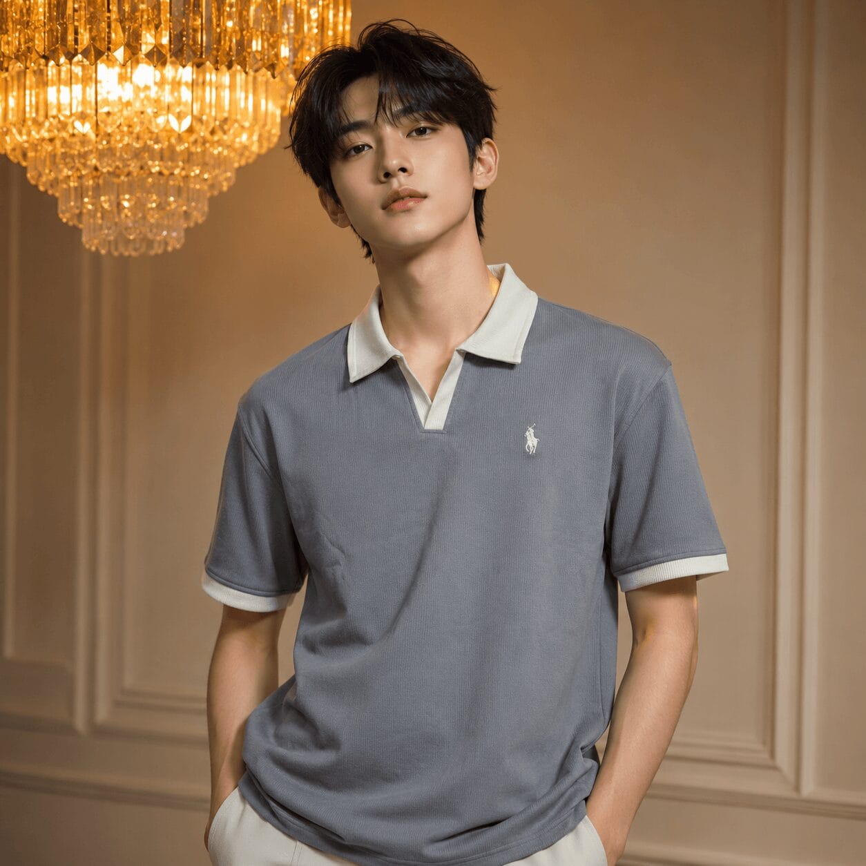 Inspire Premium Contrast Collar Polo T-Shirt - Urban Edition