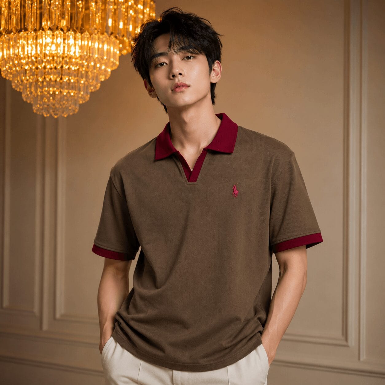 Inspire Premium Contrast Collar Polo T-Shirt - Urban Edition