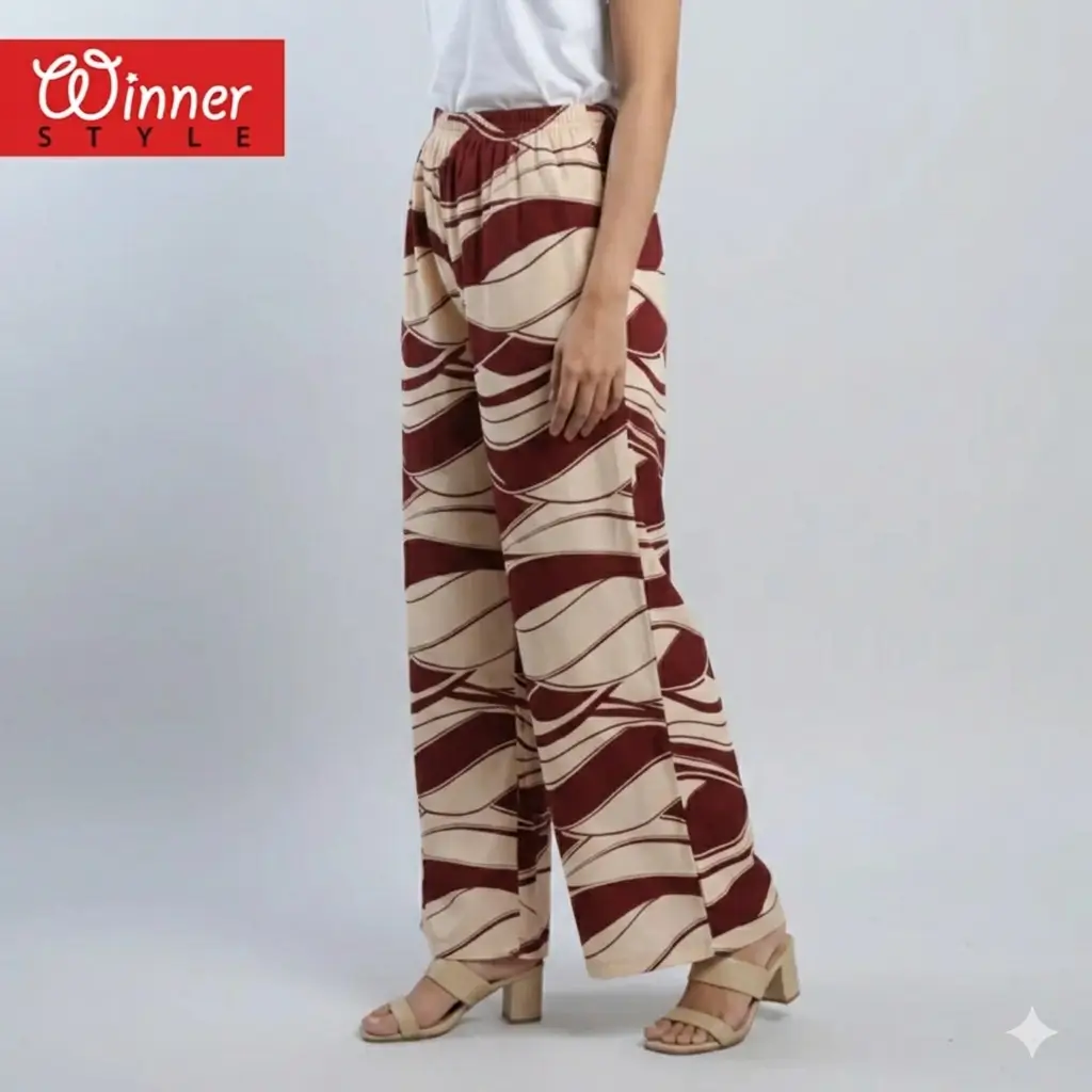 Trendy Printed Wide-Leg Palazzo Pant for Stylish & Comfortable Everyday Wear 2
