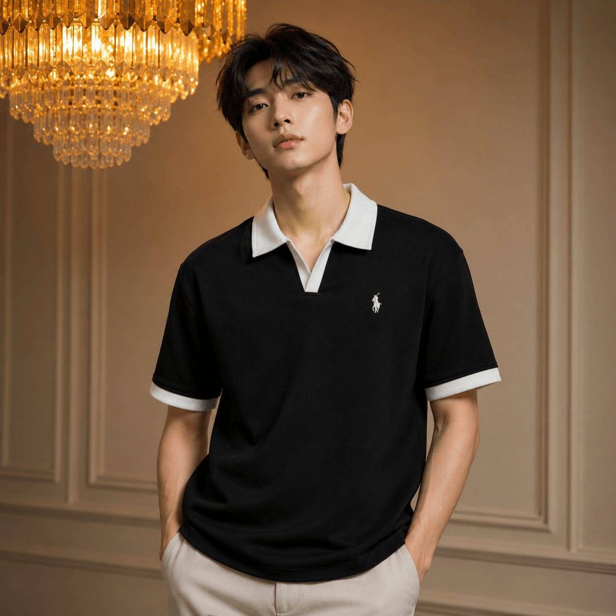 Inspire Premium Contrast Collar Polo T-Shirt - Urban Edition