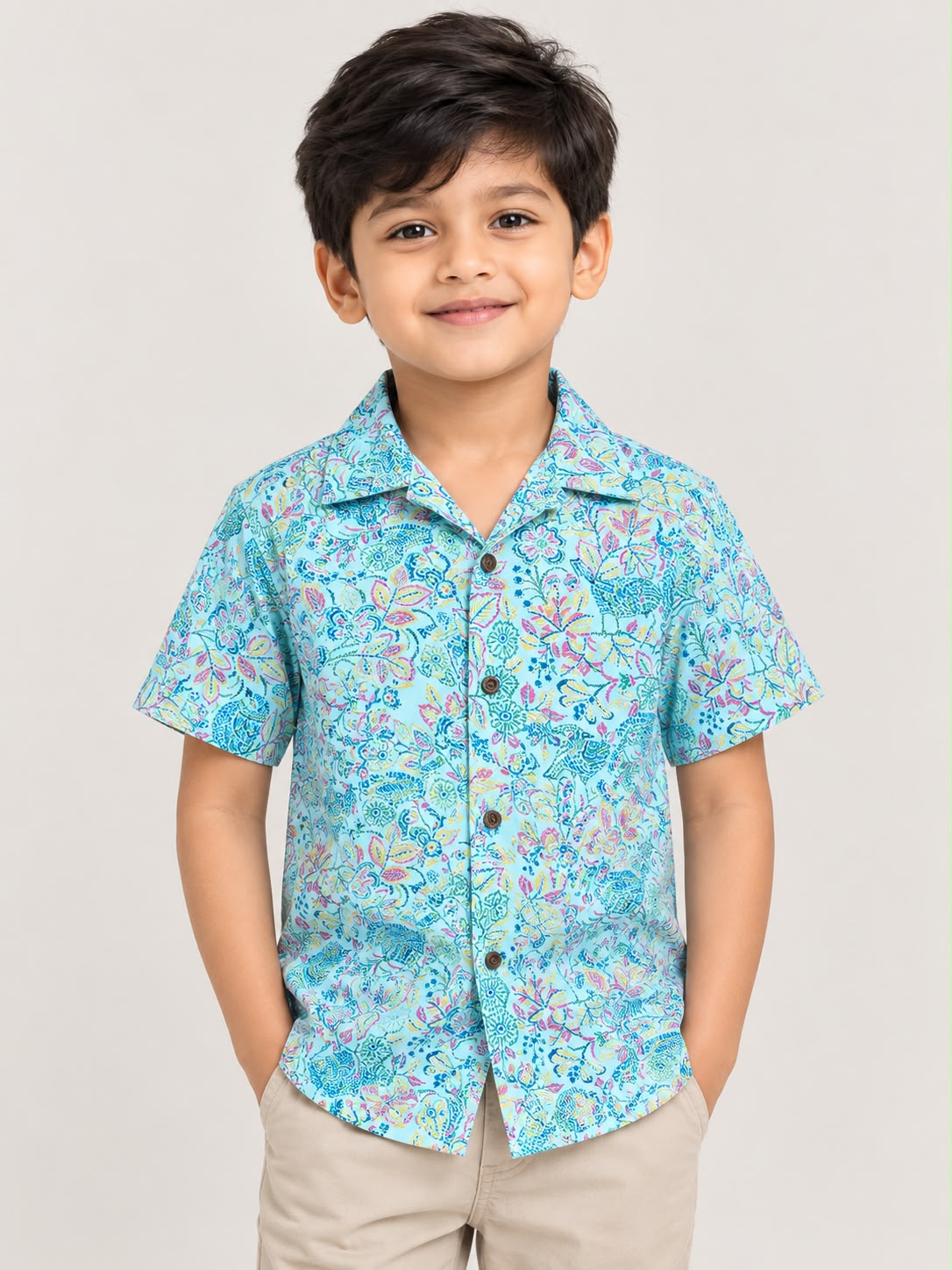 Winner Boys Printed Short Sleeve Shirt 1
