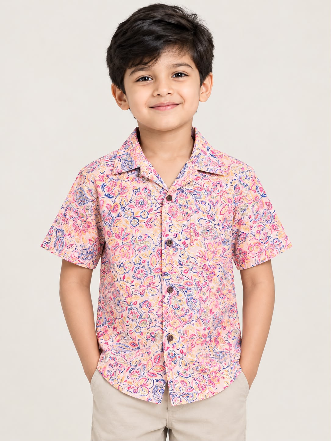 Winner Boys Printed Short Sleeve Shirt 1